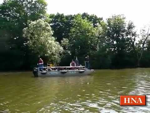 Kassel: Weltkriegs-Mine in der Fulda gesprengt