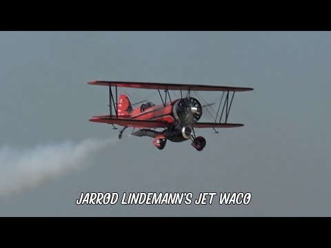 Jarrod Lindemann's Thrilling Jet Waco Show at EAA Airventure