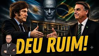 A visita de Milei a Bolsonaro: Moraes terá coragem de impedir?