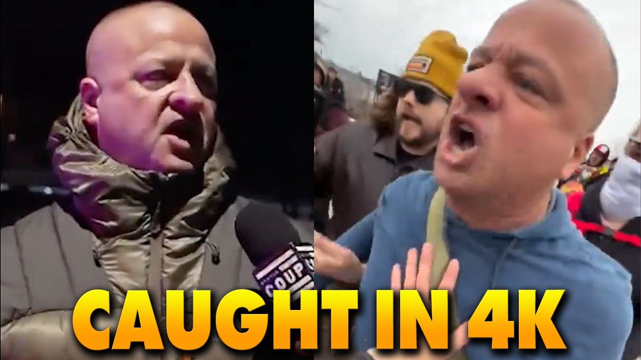 Media's anti-ICE HERO exposed as VIOLENT THUG who ATTACKED female reporter