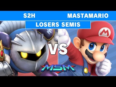 Smash Ultimate Tournament - MSM 175 S2H (MK) vs MastaMario (Mario) Losers Semis