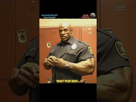 RONNIE COLEMAN POLICE OFFICER 😈 MR OLYMPIA CHAMPION 🏆 GYM SWAG 🥵 #ronniecoleman #mrolympia #aura