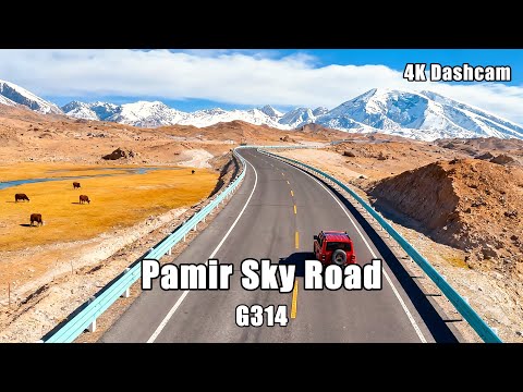 🚗 Pamir Sky Road G314 | High-Altitude Adventure on China’s Legendary “Road to the Sky” 4K #xinjiang