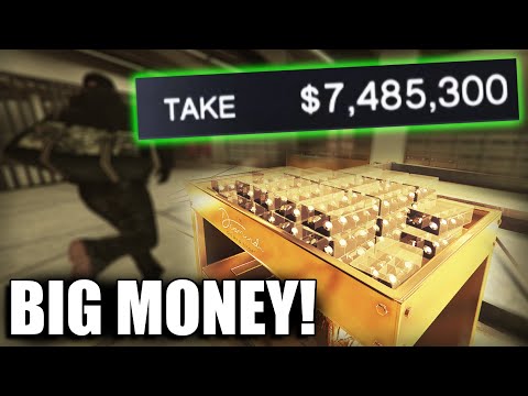 $7,485,300 IN 1 HEIST! BIGGEST TAKE EVER!? | GTA Online Casino Heist DOUBLE MONEY!