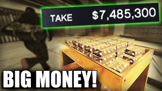 $7,485,300 IN 1 HEIST! BIGGEST TAKE EVER! | GTA Online Casino Heist DOUBLE MONEY!