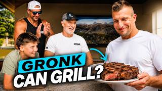 The Gronks GRILL for Father’s Day! 🥩 (Rob Can Cook)