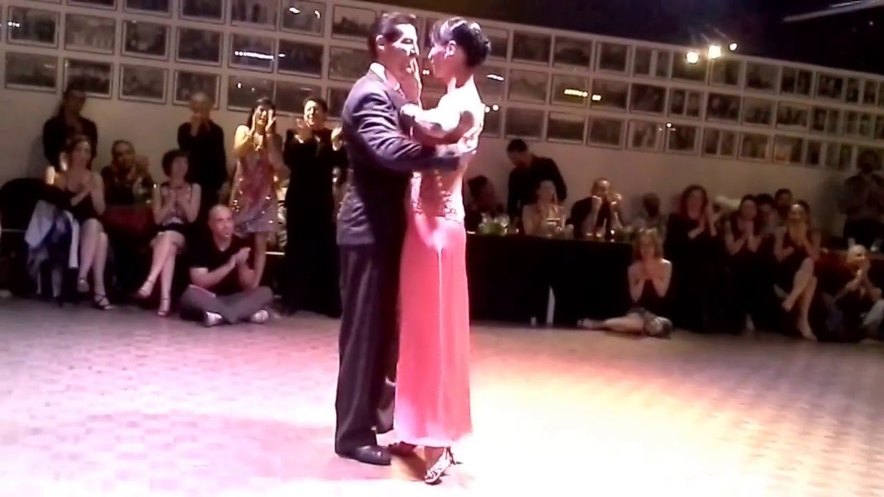 Video thumbnail for Gabriel Ponce e Analia Morales esibizione di Tango2 alla Zotto Tango Academy Milano 17.04.2016