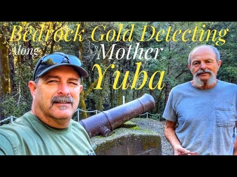 Bedrock Gold Detecting along Mother Yuba