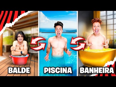 24 HORAS EM LUGARES EXTREMOS MOLHADOS!
