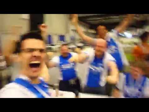 Last Seconds of the Robocup 2018 Final