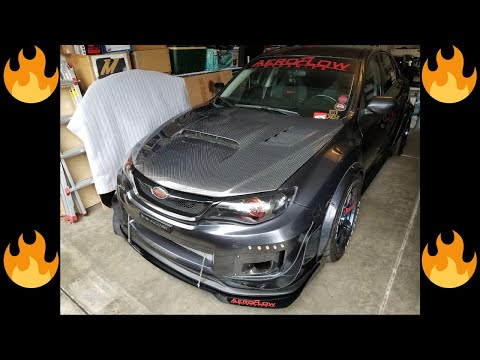 CW Style Seibon Carbon Fiber Hood Install!