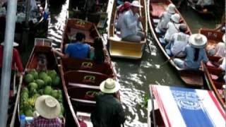 preview picture of video '07 - Thai 2010 -- Bangkok, Damnoen Saudak floating market'