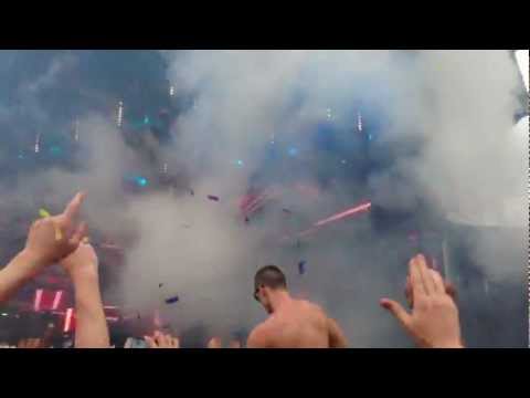 Calvin Harris - I'm Not Alone Spaceman (Mashup) @ Melbourne Stereosonic 2012