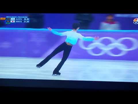 2018 Olympics -Yuzuru Hanyu -Japan's men's short program
