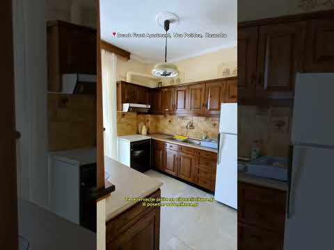 Beach Front Apartment, private accommodation in city Nea Potidea, Greece - Video