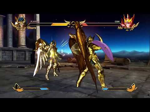 Saint Seiya: Soldiers' Soul - Shura vs Mu