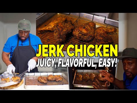 How to Make Authentic Jamaican Jerk Chicken in the Oven | Pimento Smoke chicken