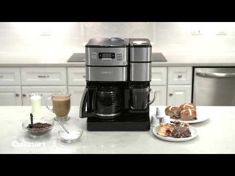 Cuisinart Grind and Brew Plus review: Carafe and pods together