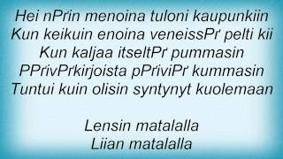 Eppu Normaali - Lensin Matalalla 2 Lyrics