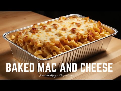 You Won't Believe How EASY This Crusty Baked Macaroni Recipe Is