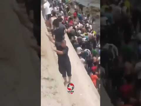 Cerca de 60 mil migrantes entraram na Espanha pelo mar em 24h.