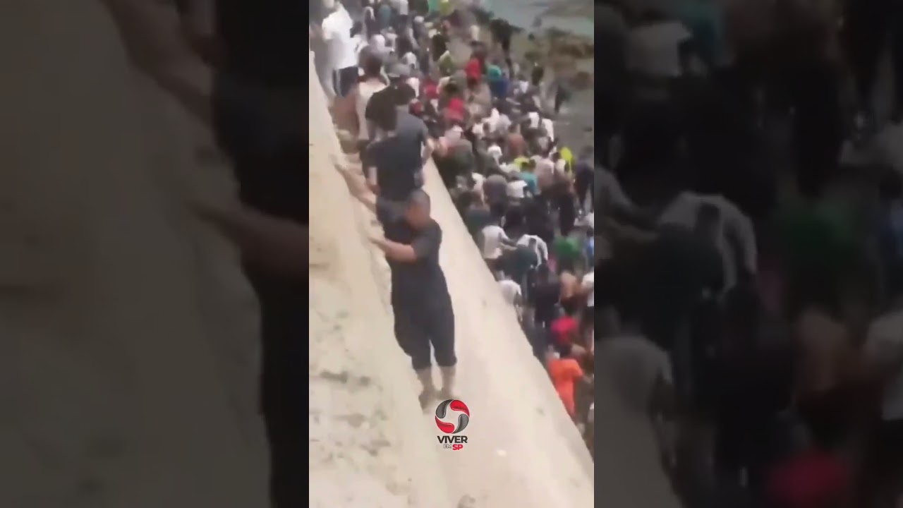 Cerca de 60 mil migrantes entraram na Espanha pelo mar em 24h.