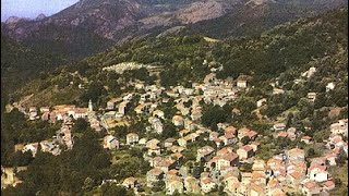 Bastelica corse strada e panorama
