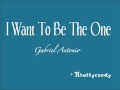 Gabriel Antonio- I want to be the one [ lyrics ...