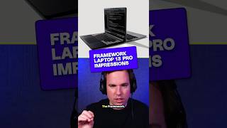 Framework Laptop 13 Pro impressions #Vergecast