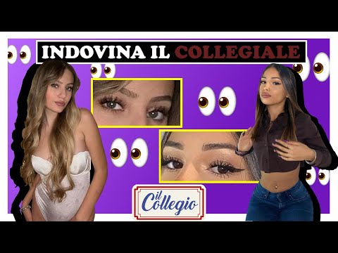 Indovina il COLLEGIALE dagli OCCHI👀 - Collegio 7 Edition🔥 -