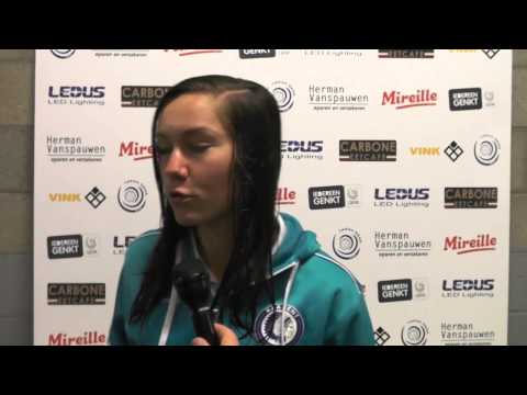 Elien Van Wijnendaele na Ladies Genk- KAA Gent Ladies op 12 09 2015