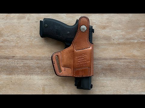 Bianchi model 75 “venom” leather holster review (P229/P226)