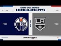 NHL Highlights | Oilers vs. Kings - December 30, 2023