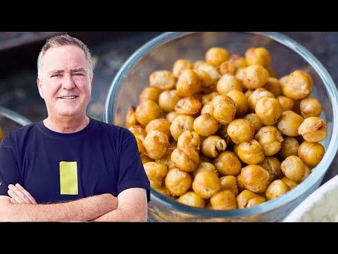 How To Make Crispy Roasted Chickpeas Recipe - 4 Flavours! 🌟