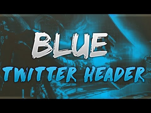 Blue Twitter Header