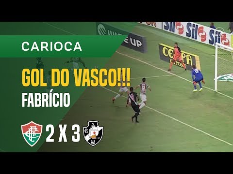 GOL (FABRÍCIO) - FLUMINENSE X VASCO - 29/03 - CARIOCA 2018