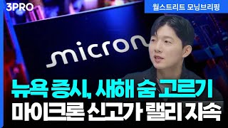 [25.12.30.시황] 마이크론 신고가 랠리 지속…내년 AI는 메모리가 지배한다? [월가 뉴스레터]