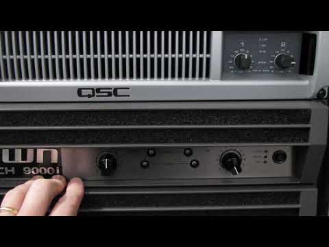 Amplifier input attenuators (or volume controls)