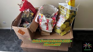 Meine Feuerwerksreste 2025 - SilvesterRDY