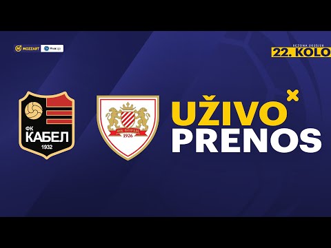 Kabel - Borac 1926 Mozzart Bet Prva liga Srbije 2025/26 22. Kolo