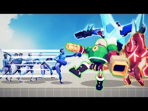 NEW STRONGNEST BOSS vs 100x BOXER | TABS - Totally Accurate Battle Simulator