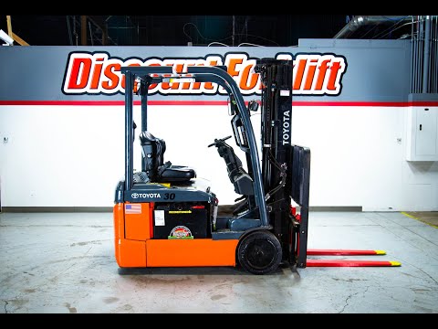 TOYOTA 8FBE15U 3,000lbs Electric #0899 - Forklift for Sale