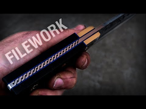 Knife Making: Filework (Without Actually Using Files)? Video