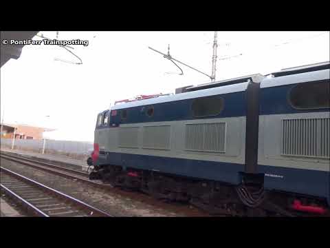 AVVIAMENTO SOUND CAIMANO E655.530 alla stazione di Formia!