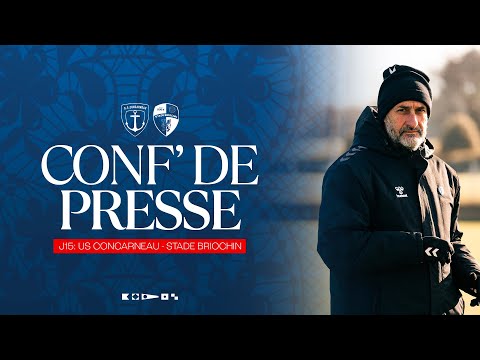 J15 I Conférence de Presse : US Concarneau - Stade Briochin