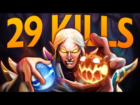 THIS IS BRUTAL!! 29 KILLS INVOKER ABSOLUTELY INSANE GAME | Dota 2 Invoker