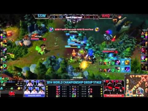 SSW vs AHQ Early ace World championship League of Legends