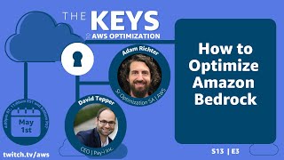 Download the video "How to optimize Amazon Bedrock | The Keys to AWS Optimization | S13 E3"
