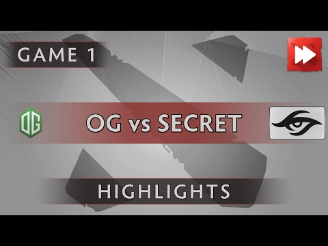 OG Dota2 vs Team Secret [Game 1] SL i-League StarSeries S3 - Dota Highlights
