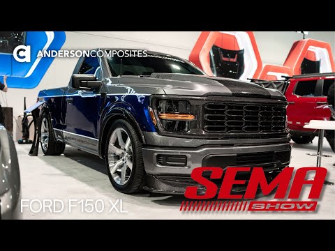 Anderson Composites // 2024 Ford F150 XL at SEMA 2024